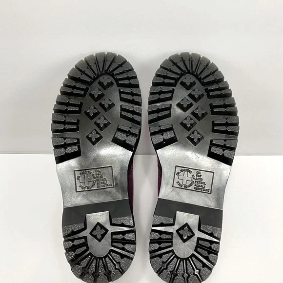 NEW DR MARTENS DEVON HEARD  LEATHER PLATFORM BOOTS - Picture 12 of 12